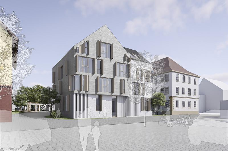Blick Calwer Straße Blick Calwer Straße